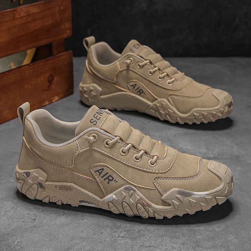Damen Sportliche Trekkingschuhe mit rutschfester Sohle und atmungsaktivem Obermaterial EB
