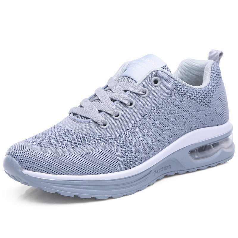 Damen Atmungsaktive Fitness Sneaker mit stoßdämpfender Sohle EB