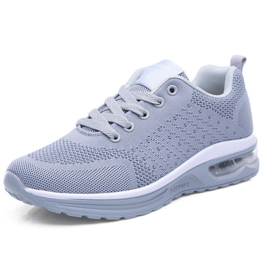 Damen Atmungsaktive Fitness Sneaker mit stoßdämpfender Sohle EB