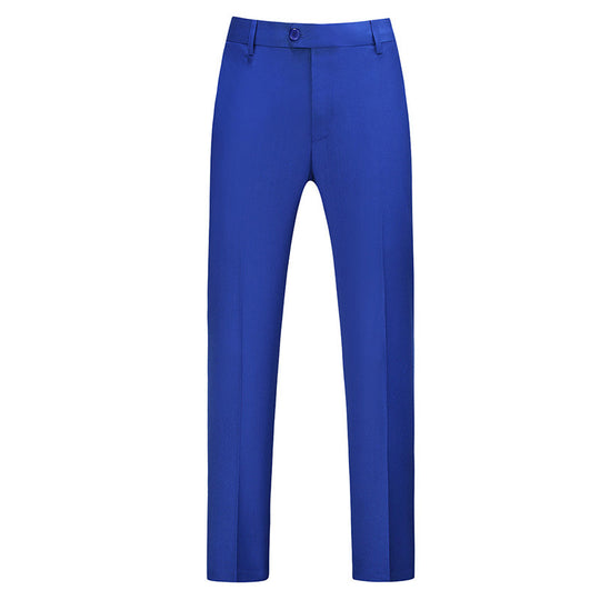 Herren nan schlanke Premium-Bügelfaltenhose mit Stretchbund und knitterarmem Gewebe EB