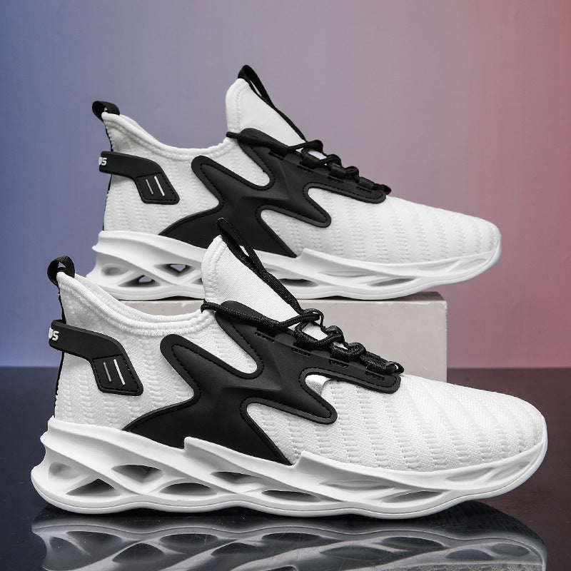 Damen Sportliche Laufschuhe mit innovativer Dämpfungstechnologie und atmungsaktiver Mesh-Oberfläche EB
