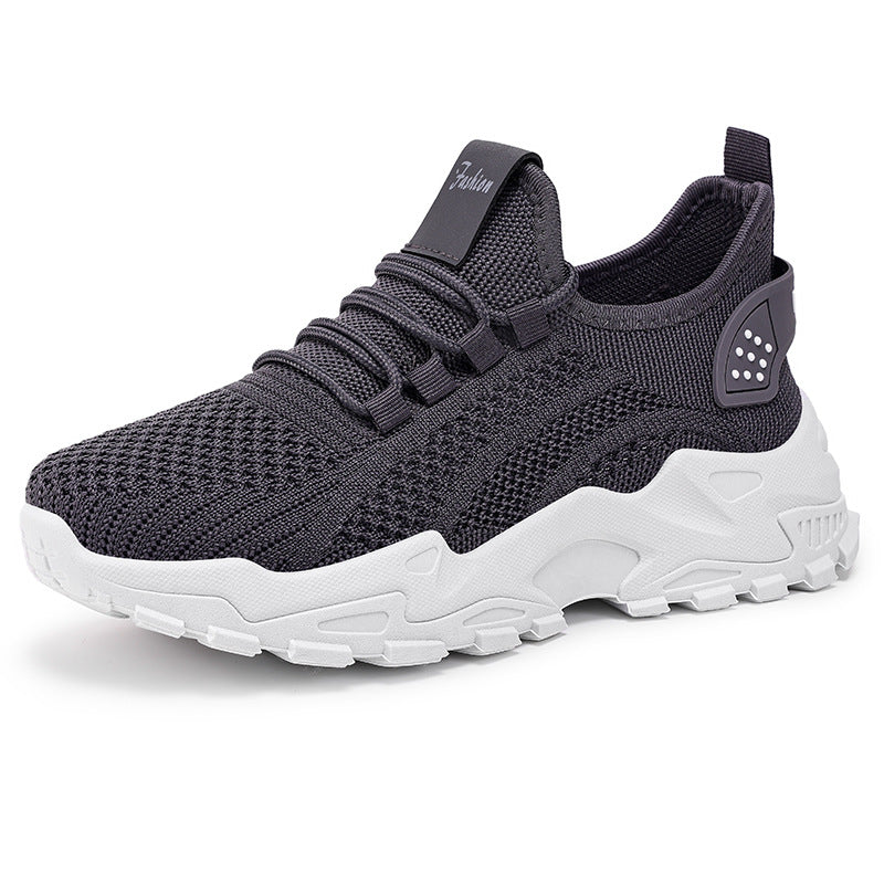 Damen modische Sport Sneakers mit atmungsaktiver Mesh-Oberfläche und stabiler Dämpfung EB