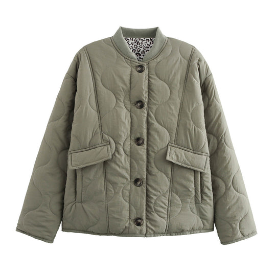 Damen gesteppte Winterjacke EB