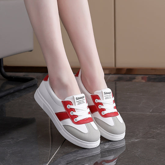Damen Sneakers mit sportlichem Design und gepolsterter Sohle EB
