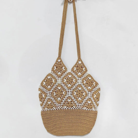 Damen handgefertigte Makramee Tasche EB