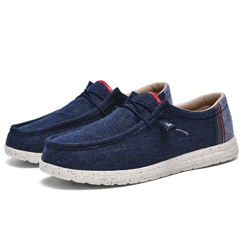 Damen Bequeme Slip-On Freizeitschuhe mit atmungsaktivem Obermaterial EB