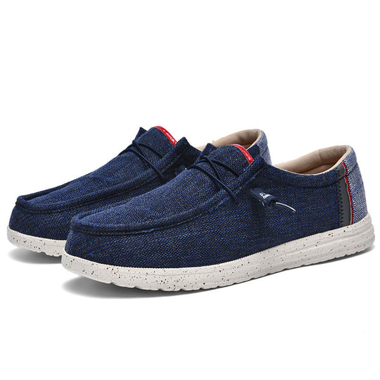 Damen Bequeme Slip-On Freizeitschuhe mit atmungsaktivem Obermaterial EB