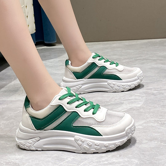 Damen Atmungsaktive Sport Sneakers mit modischem Design EB