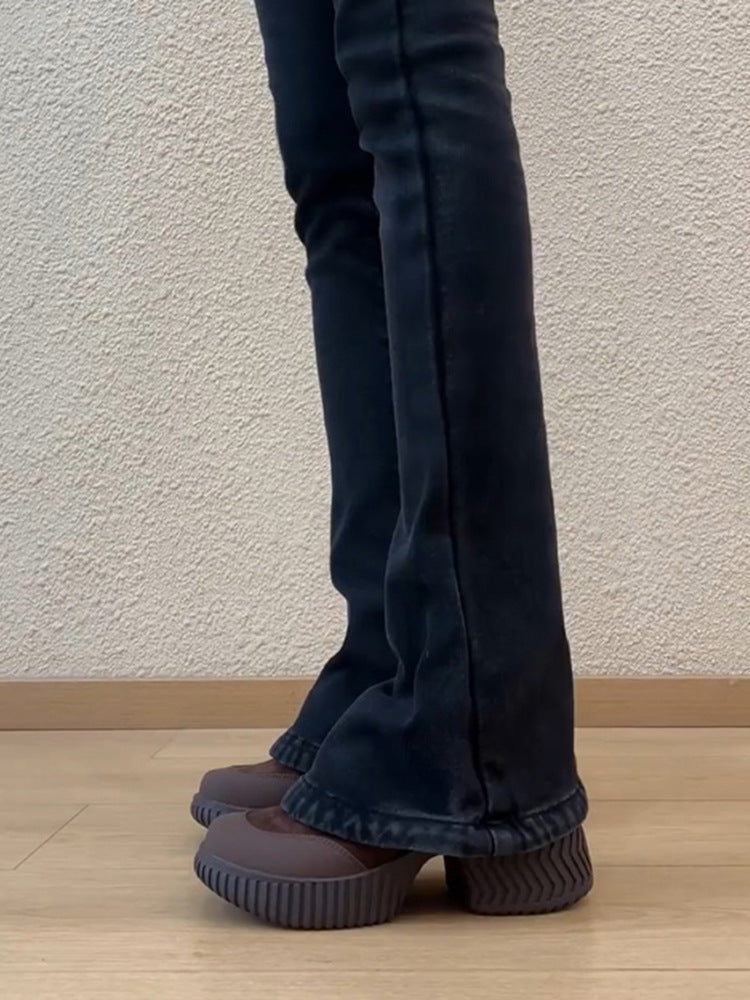 Damen modische Clogs mit komfortablem und rutschfestem Sohlenprofil EB