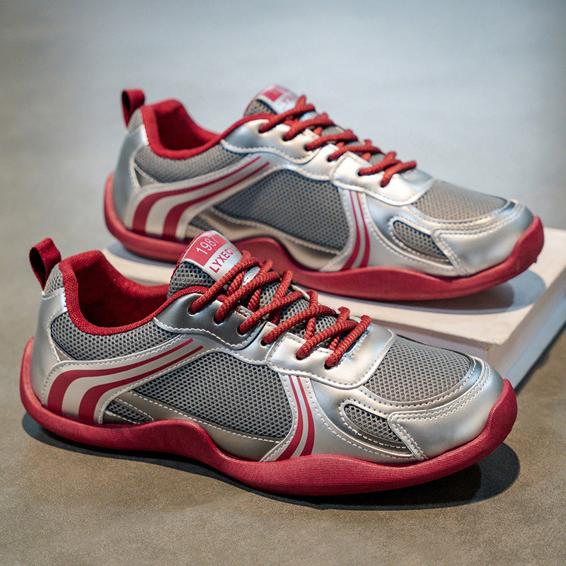 Damen Sportliche Lauf-Sneaker mit atmungsaktiver Mesh-Oberfläche und flexibler Sohle EB