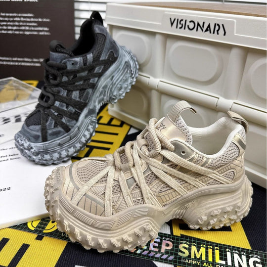 Damen Outdoor-Sneaker mit rutschfester Sohle und atmungsaktiver Konstruktion EB