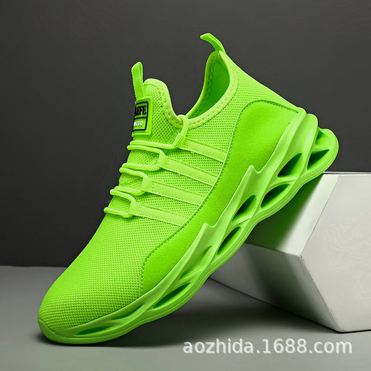 Damen Sportliche Sneakers mit atmungsaktiver Mesh-Oberfläche und dynamischem Dämpfungssystem EB