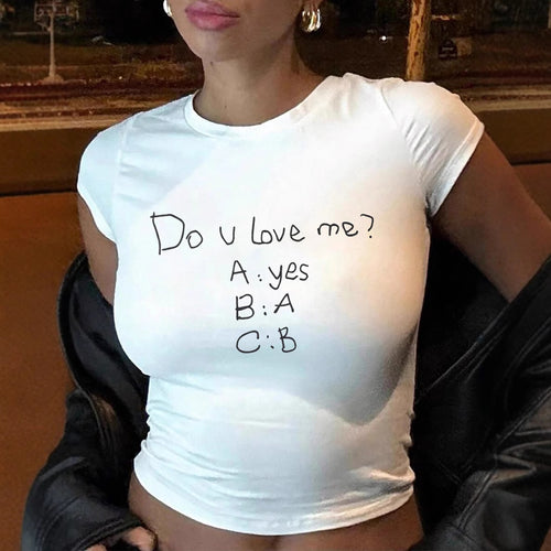 Damen Funktions T-Shirt mit kreativem Schriftzug EB