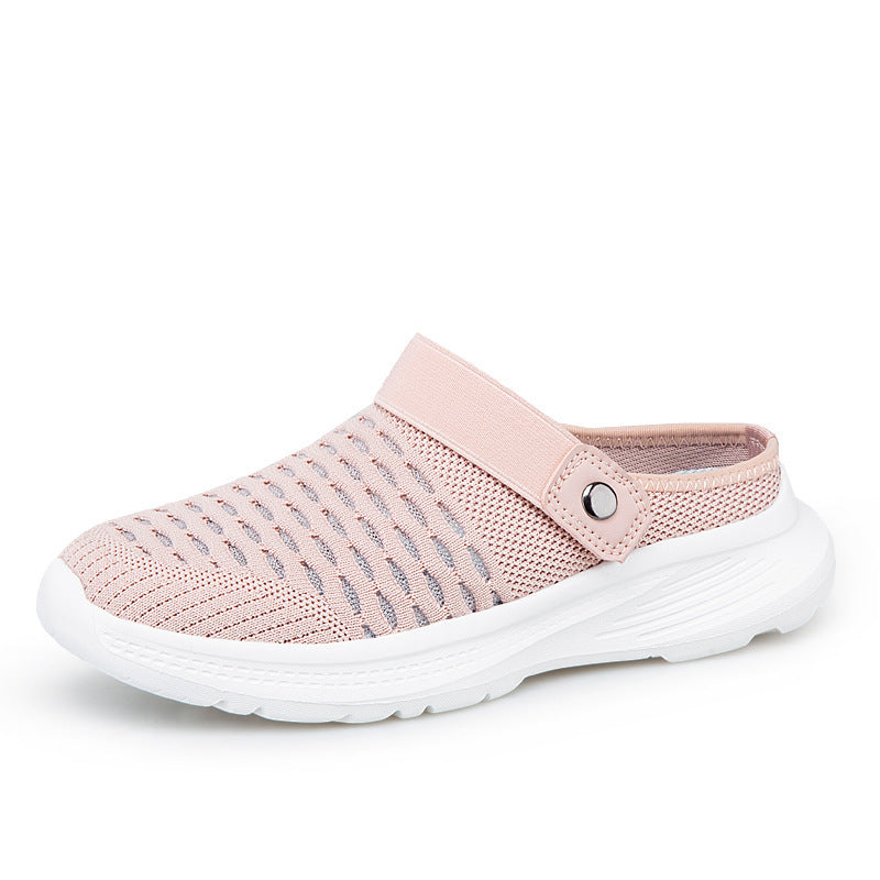 Damen Bequeme Mesh-Clogs mit rutschfester Sohle EB