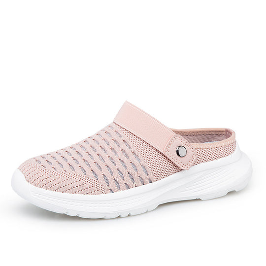 Damen Bequeme Mesh-Clogs mit rutschfester Sohle EB