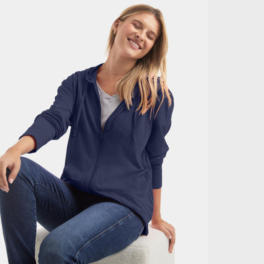 Damen Kapuzenjacke aus atmungsaktivem Material EB