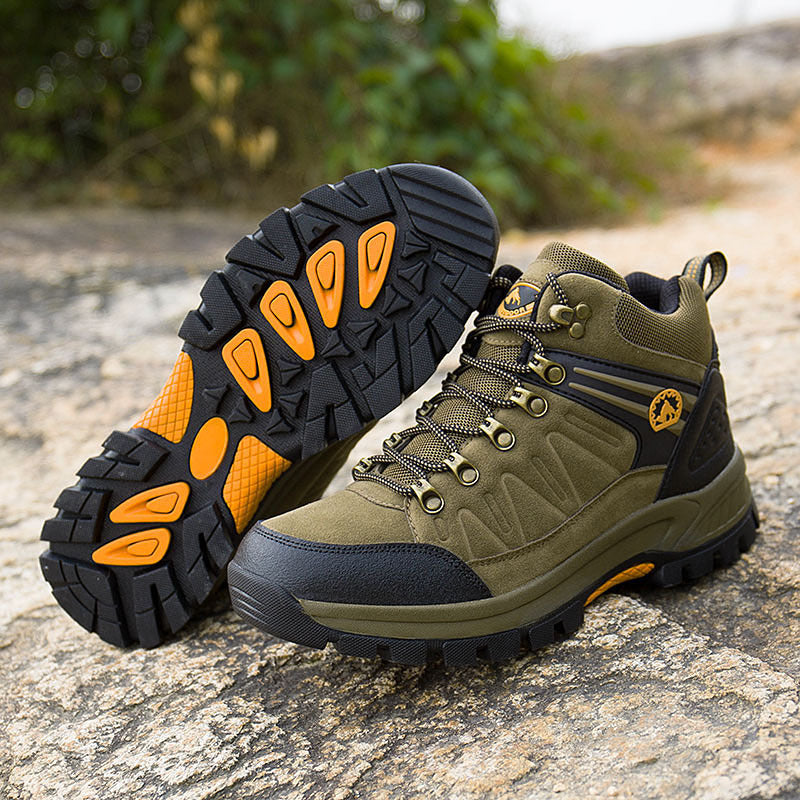 Damen robuste Wanderschuhe mit wasserdichtem Obermaterial und rutschfester Sohle EB