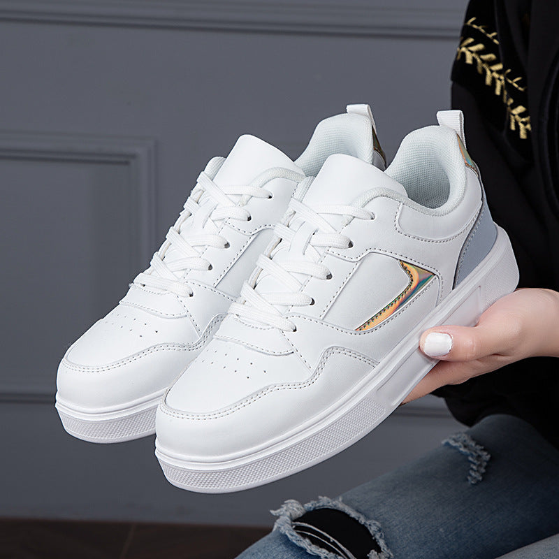 Damen Sportliche Sneakers mit eleganter Akzentfarbe EB