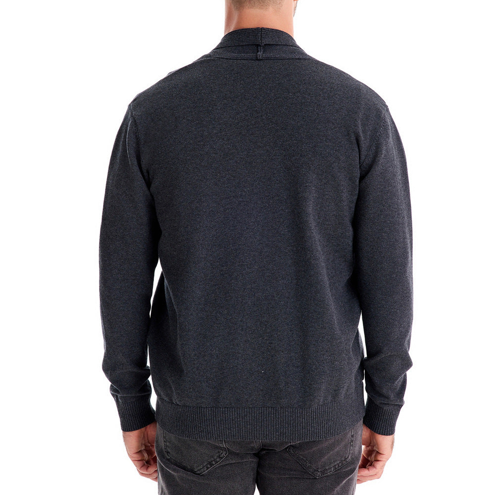 Herren lässiger V-Ausschnitt Cardiagan EB