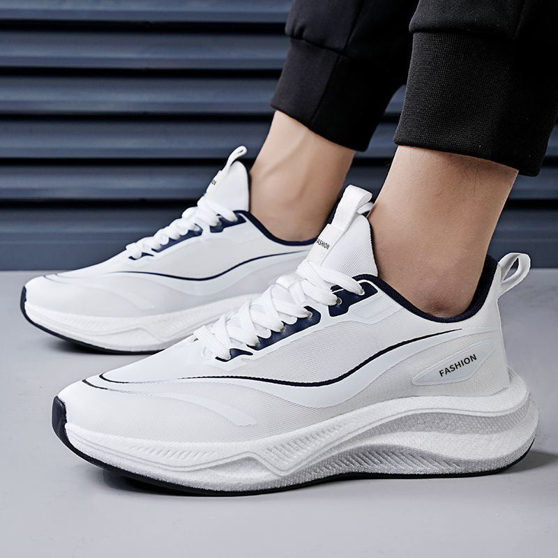 Damen Sportliche Sneaker mit atmungsaktivem Obermaterial und ergonomischer Dämpfung EB