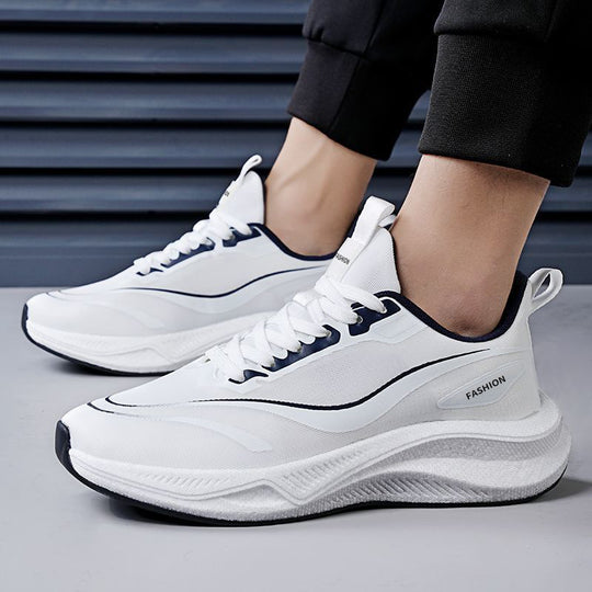 Damen Sportliche Sneaker mit atmungsaktivem Obermaterial und ergonomischer Dämpfung EB