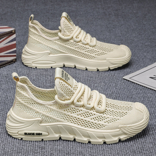 Damen Atmungsaktive Freizeitsneaker mit flexiblem Sohlenprofil und modernem Design EB