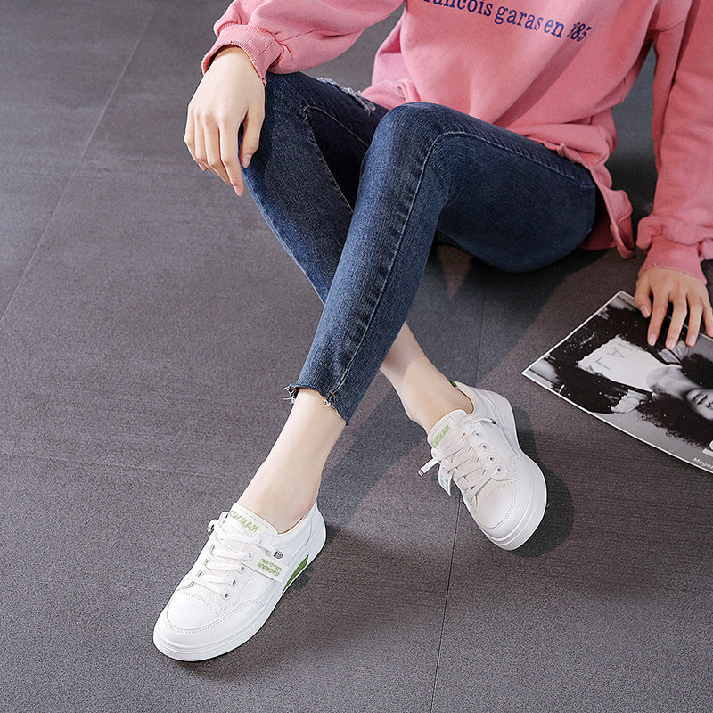 Damen modische Sneakers mit rutschfestem Sohlenprofil und atmungsaktiver Obermaterialstruktur EB