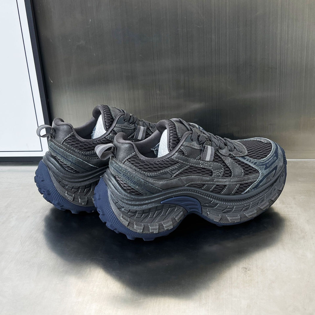 Damen Sportliche Lauf-Sneaker mit dämpfendem Fußbett und atmungsaktiver Oberflächenstruktur EB