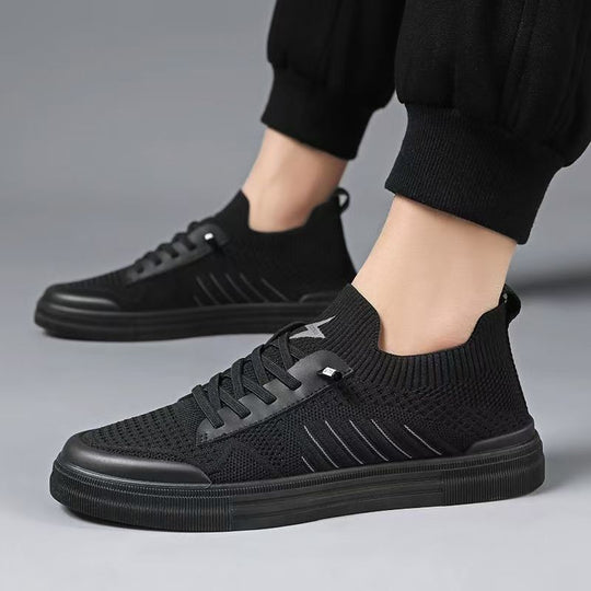 Damen Atmungsaktive Freizeitsneaker mit elastischem Komfortschaft EB