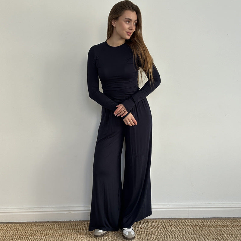 Damen Lässiges Sportoutfit mit weitem Schnitt EB
