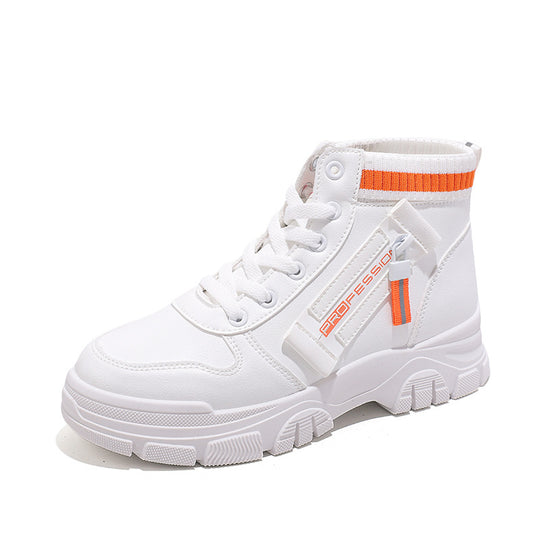 Damen Hochwerden Sneakers mit sportlichem Stil und flexiblem Komfort EB