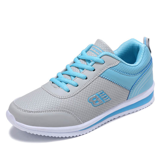 Damen sportive Freizeitsneaker mit atmungsaktivem Obermaterial und rutschfester Sohle EB