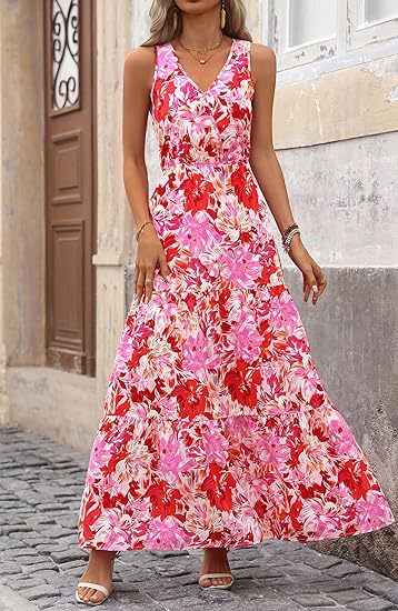 EB | Kleid mit V-Ausschnitt und elastischer Taille