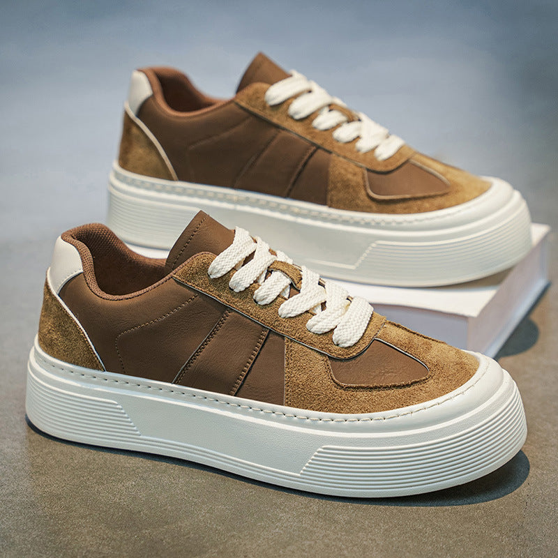 Damen Chunky Sneakers aus hochwertigem Leder mit innovativer Dämpfungstechnologie EB