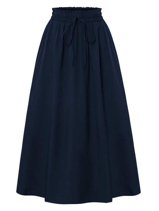 Damen Midi-Rock mit floralen Print EB