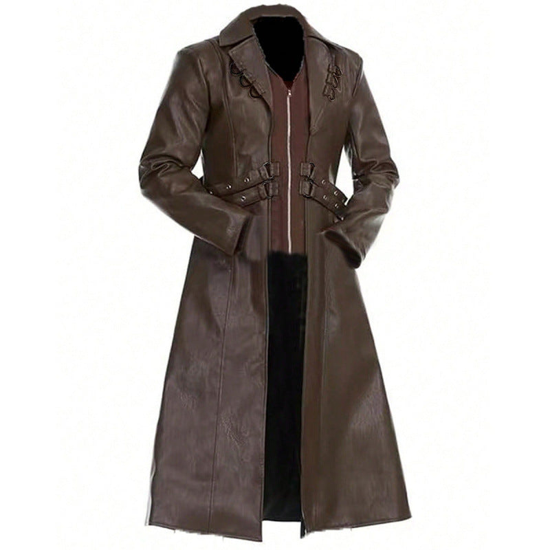Damen elegante jacke mit dekorativen Schnallen EB