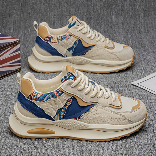 Damen Trendige Sneaker mit ausgefallenem Design und bequemer Dämpfung EB