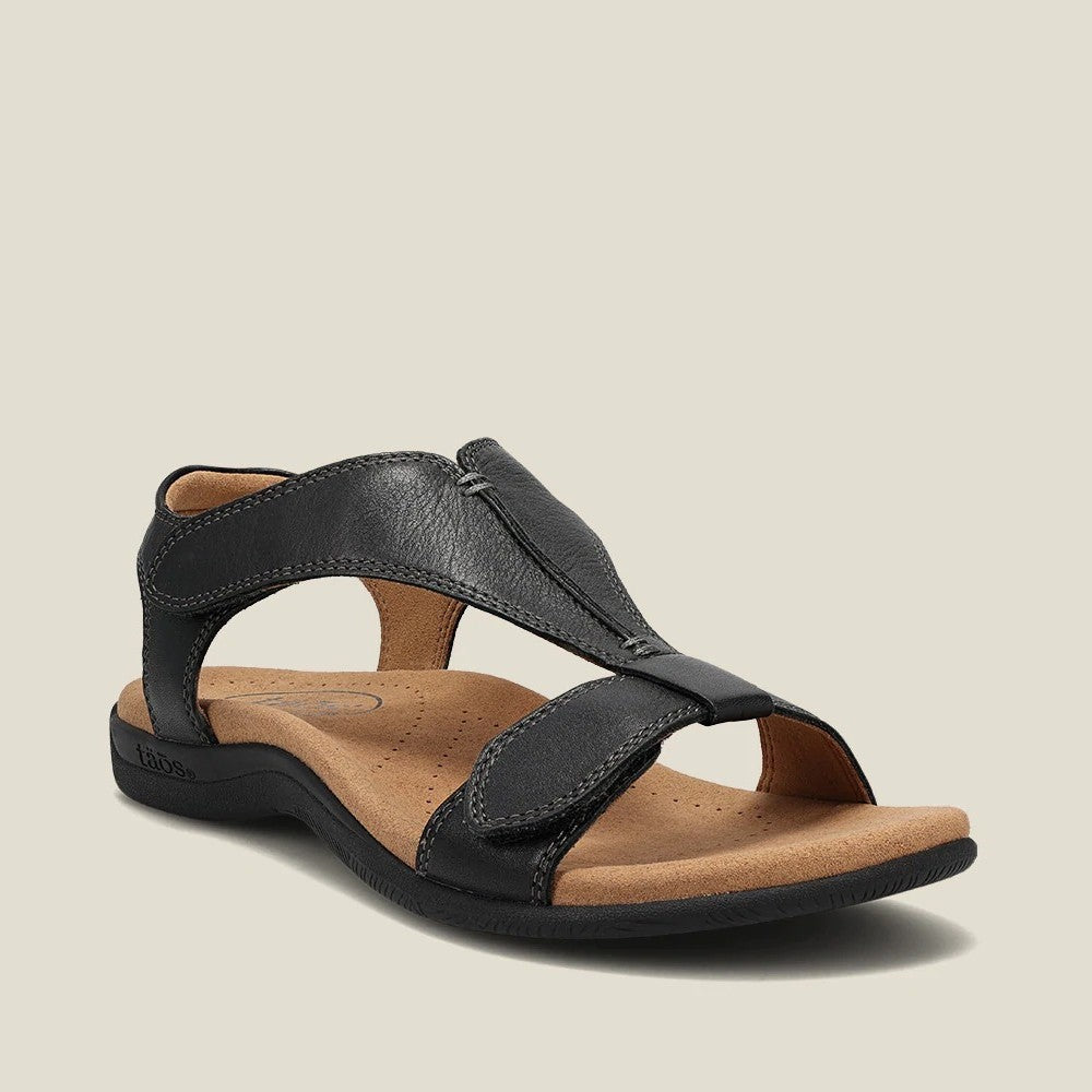 Damen Komfortsandalen mit verstellbaren Riemen und ergonomischer Sohle EB