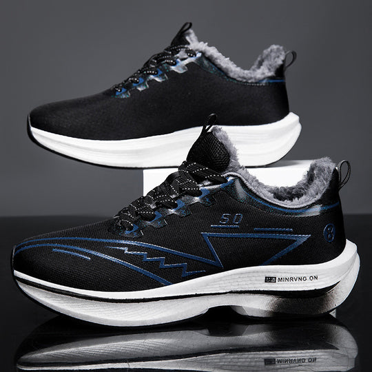 Damen Sportliche und bequeme Laufschuhe mit warmem Innenfutter und rutschfester Sohle EB
