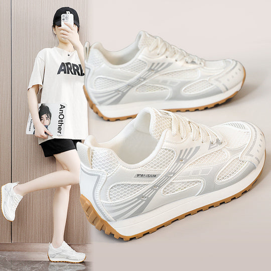 Damen Sportliche Lauf-Sneaker mit atmungsaktivem Obermaterial und rutschfester Sohle EB