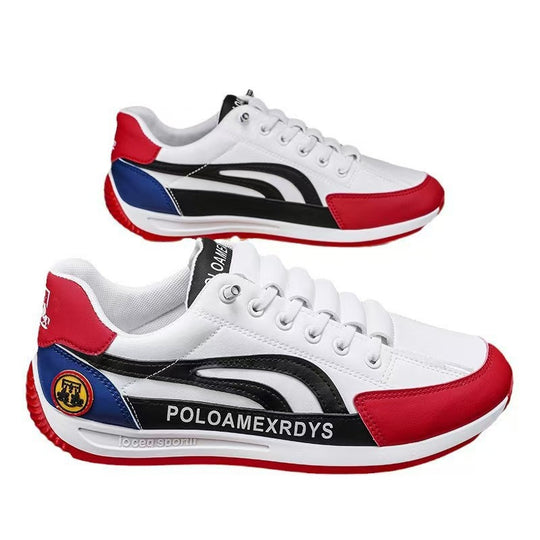Damen modische und sportliche Sneakers mit verstärkter Sohle EB
