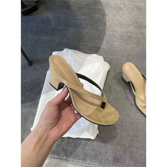 Damen Plateauschuhe mit modischem Riemendesign EB