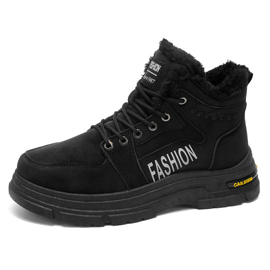 Damen Gefütterte Winterboots mit strapazierfähigem Obermaterial und rutschfester Sohle EB