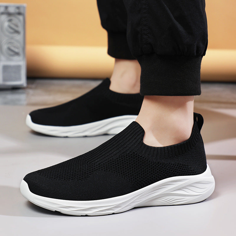 Damen Atmungsaktive Sockenschuhe mit flexiblem Obermaterial und rutschfester Sohle EB