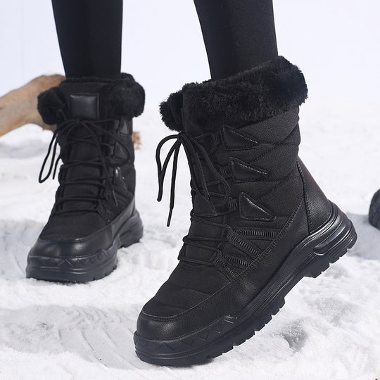 Damen Winter-Wanderschuhe mit isolierendem Futter und rutschfester Sohle EB