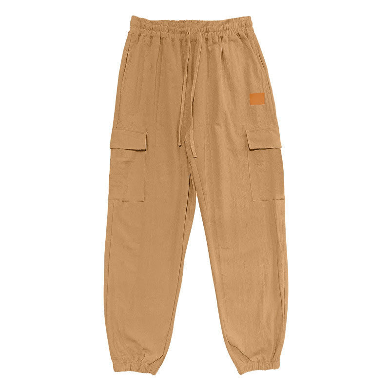Herren Cargo-Hose mit elastischem Bund und praktischen Taschen EB