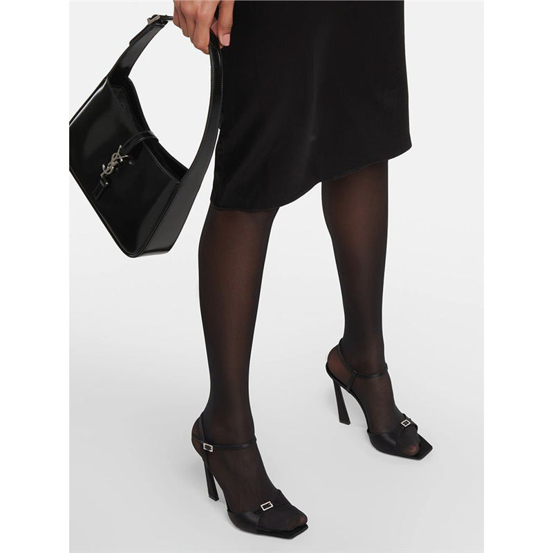 Damen elegante Slingback High Heel Sandalen EB