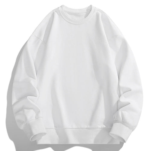 Damen bequemer Sweatshirt mit lässigem Schnitt und elastischem Bund EB