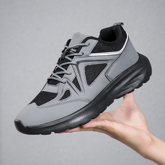 Damen Sportliche Sneaker mit rutschfester Sohle und atmungsaktiver Mesh-Oberfläche EB