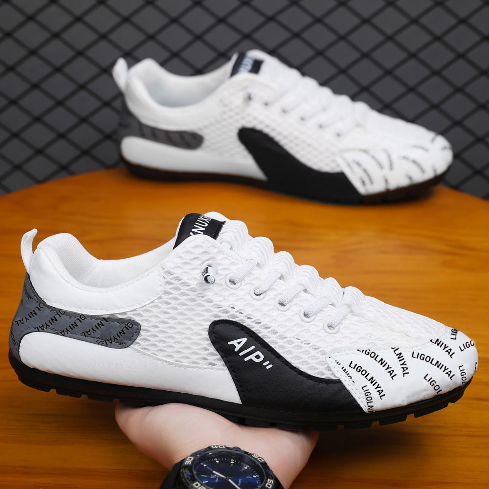Damen Atmungsaktive und leichte Sport Sneakers mit flexibler Laufsohle EB